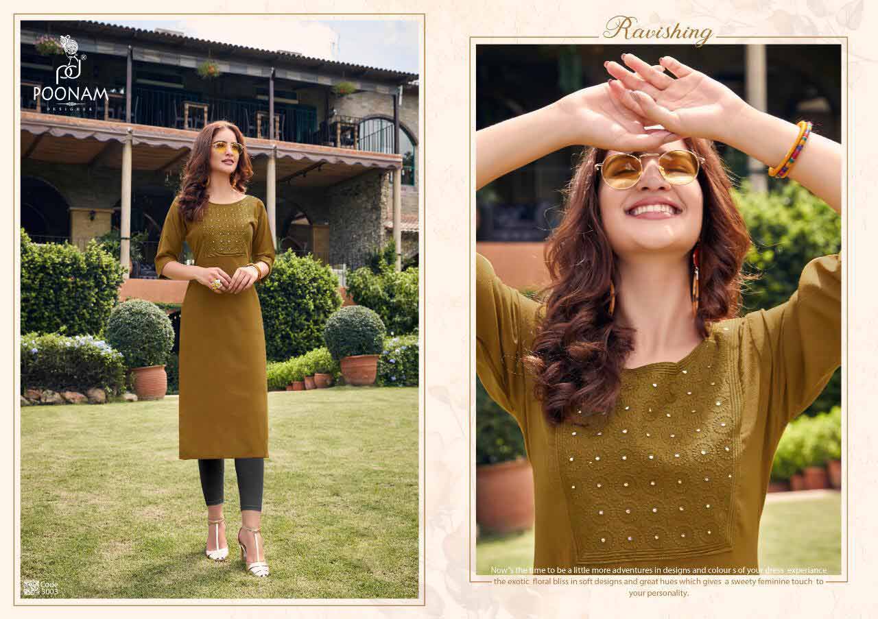 Poonam Designer Asiana Vol-3 Kurti Sets Poonam Designer Asiana Vol-3 Kurti Sets